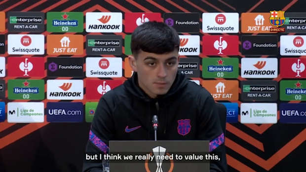 Pedri: 'I still have to learn from players like Busquets, who helps me a lot'